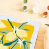 Ravensburger CreArt set di pittura – Limoni (design 25515) per progetti di pittura su tela