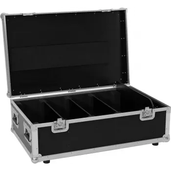 Roadinger flightcase per 4x LED PMB-4 COB QCL fari, custodia da trasporto robusta