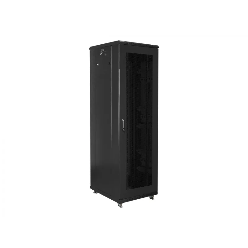 Armadio rack autoportante LANBERG FF01-6842-23B 42U, profondità 800 mm, larghezza 600 mm, 95 kg, IP20, nero