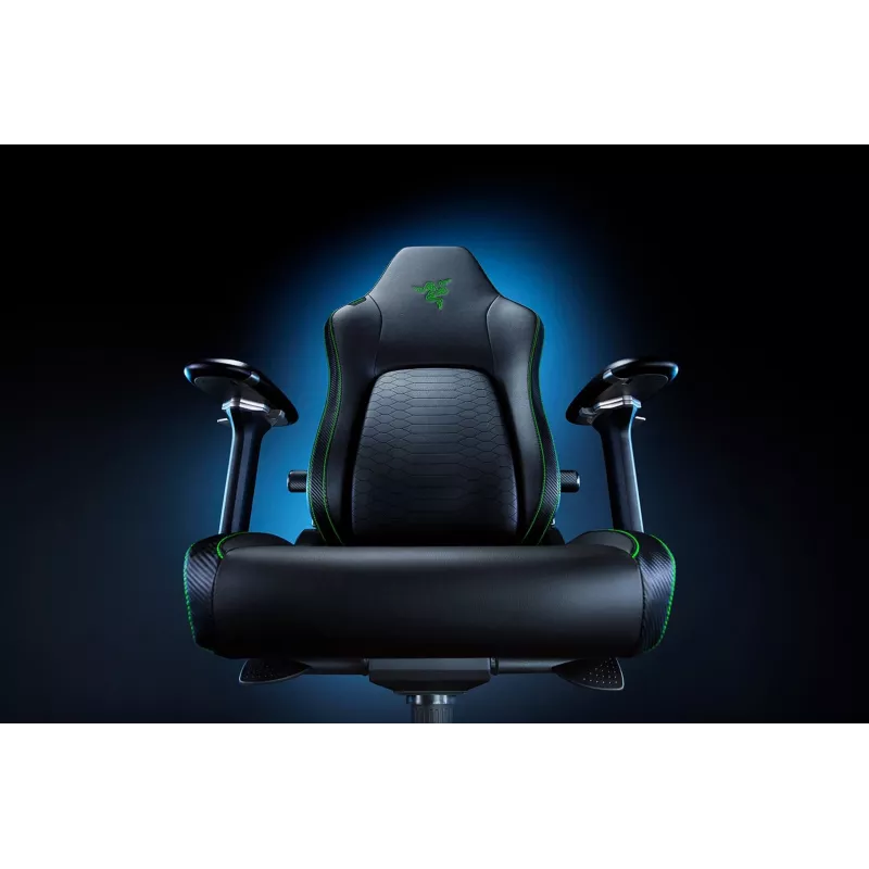 Sedia da gaming Razer Iskur V2 seduta imbottita nero verde