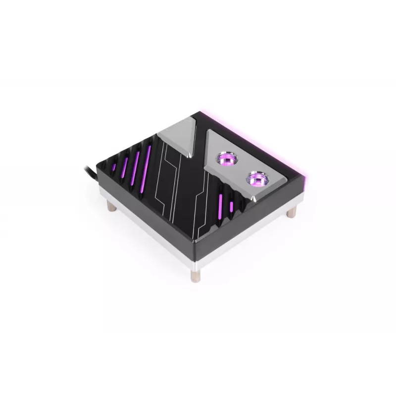 Coldplate Alphacool 13851 acrilico trasparente 88x88x32.3mm