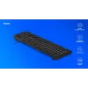 Savio KB-01 Tastiera Home/Office USB QWERTY US inglese nero