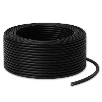 Cavo patch UTP QOLTEC CAT6 100 m nero