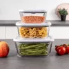 Set contenitori in vetro per sottovuoto Rommelsbacher VCG 1, 3 pezzi (350 ml, 670 ml, 1100 ml), trasparente