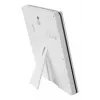 Geemarc Viso 5 orologio radiocontrollato con cornice per foto, bianco
