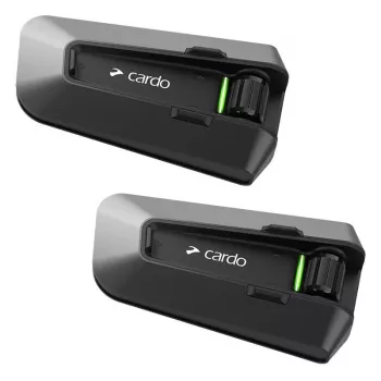 Cardo PT200101 interfono moto 2 canali 1600 m nero