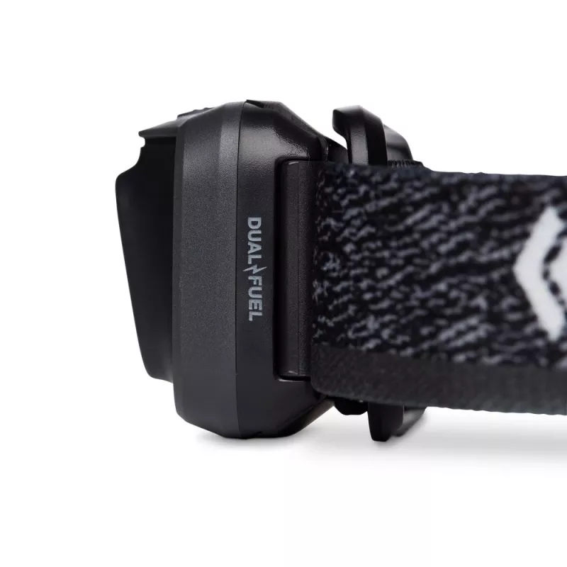 Torcia Diamond Astro 300 nera con fascia frontale blu