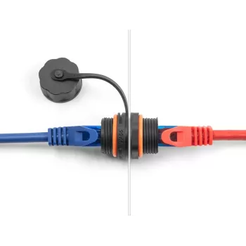 Cavo di rete DeLOCK 88145 RJ45 a RJ45 Cat.6A nero