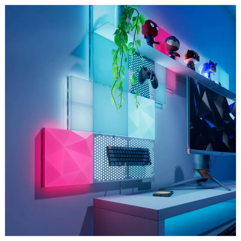 Nanoleaf Blocks Textured Squares Expansion Pack N8100E00-2TBS, 2 pannelli