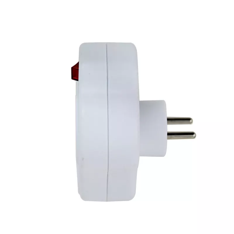 Splitter elettrico Esperanza ELK311W 2 prese GN. USB-C USB-A IN. bianco