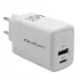 Caricabatterie GaN 45W 5V 20V 1,5A 3A, 1x USB-C PD, 1x USB-A