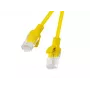 Cavo patch di rete LANBERG PCU5-20CC-0050-Y RJ-45 Cat5e 0,5 m, giallo, U/UTP, CCA, trefolo