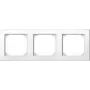 Placca a parete / copertura interruttore Merten 478319, bianco, telaio singolo, compatibile con sistemi Merten