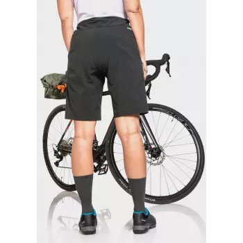 Pantaloncini da ciclismo Schöffel Danube – donna, nero, taglia S