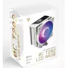 Dissipatore CPU ad aria MODECOM Volcano 0C T202 LCD ARGB 12 cm bianco