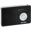 TechniSat DigitRadio 1 A 0100/4997 radio digitale, DAB+/FM, RDS, 40 stazioni preimpostate, funzione di allarme ASA, nero/argento