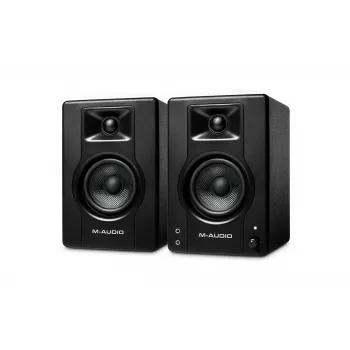 Monitor da studio M-Audio BX3, attivo cablato 50 W RMS, 80–22000 Hz, nero