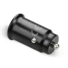 everActive CC-25C caricabatterie da auto, 2x USB 12 W, con cavo USB-C