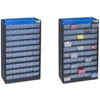 Contenitore per lo stoccaggio Allit VarioPlus 30,0 x 13,5 x 52,5 cm — contenitore organizer in plastica, impilabile