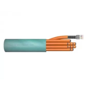 Cavo patch Digitus CAT 6A S/FTP DK-1644-A-0025/R 0,25 m rosso