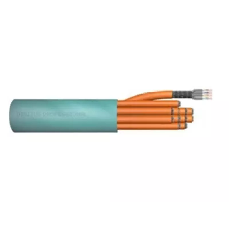 Cavo patch Digitus CAT 6A S/FTP DK-1644-A-0025/R 0,25 m rosso