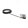 Lucchetto per cavo DICOTA D31742 argento 2 m con combinazione