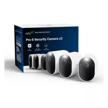 ARLO Pro 6 - 2025 Edition - telecamera di videosorveglianza - esterno, interno - resistente alle intemperie - colore (giorno/notte)