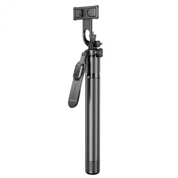 Selfie stick Awei X56 alluminio nero – manico estensibile per smartphone