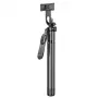 Selfie stick Awei X56 alluminio nero – manico estensibile per smartphone