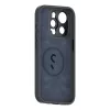 ShiftCam AC-CA-15PL-CH-EF custodia con attacco per obiettivo per iPhone 15 Plus, pelle vegana, compatibile con MagSafe