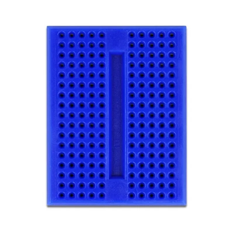Breadboard DELOCK 18322, scheda prototipo in plastica, blu, 36×46×10 mm