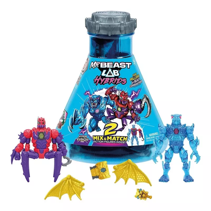 Action figure Cobi Mr Beast Lab Hybrydy Multipack – set da collezione di Cobi (MO-24903)