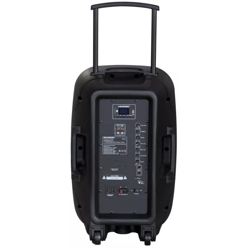 Blaupunkt PA12 altoparlante portatile 650 W stereo altoparlante portatile nero