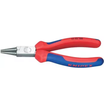 Knipex Pinza a becchi tondi l.160mm testa lucidata guaine multiuso