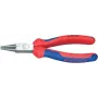 Knipex Pinza a becchi tondi l.160mm testa lucidata guaine multiuso