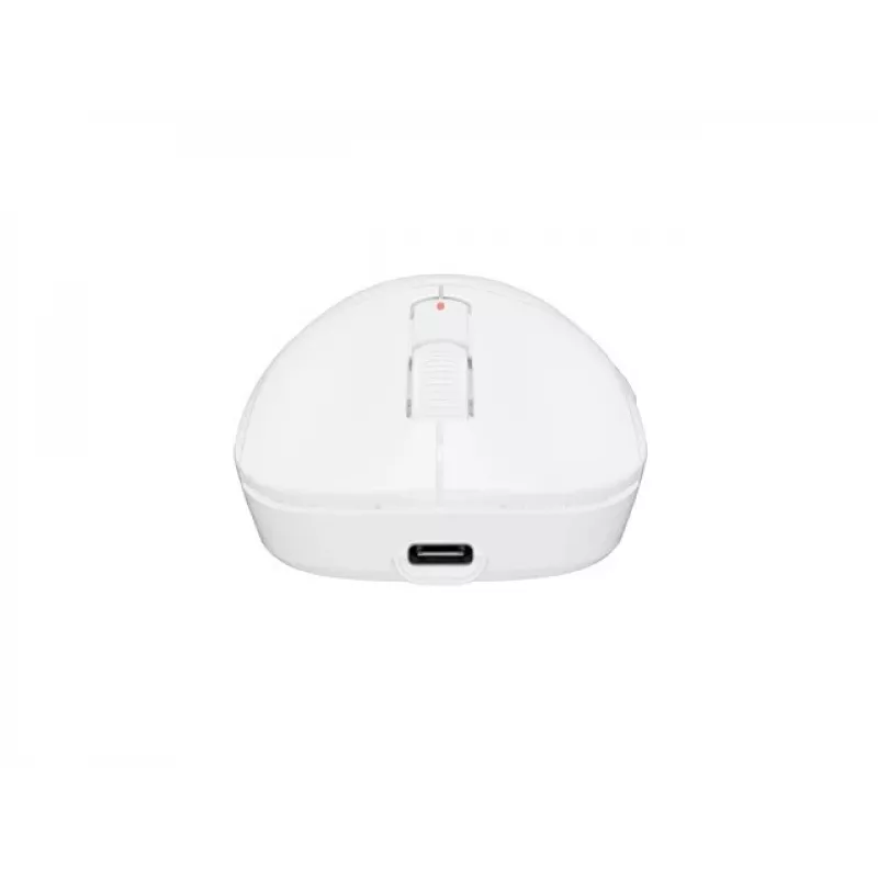Mouse wireless Fury Tanto T4 — 12000 DPI, bianco, tasti personalizzabili, ergonomico