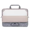 Rivacase Anvik 7913 Custodia per laptop da 13,3 pollici, grigio chiaro