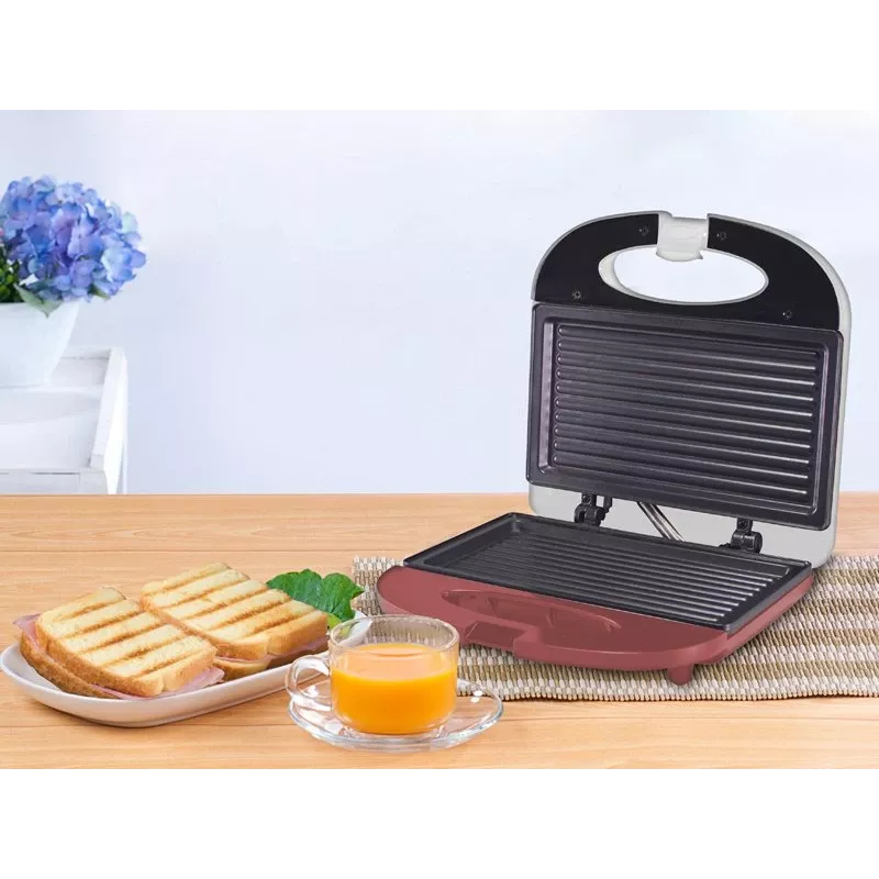 Tostapane Beper P101TOS010, tostapane elettrico 2 fette con controllo di doratura regolabile
