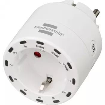 Timer Brennenstuhl 1506130 analogico bianco 230V 13A