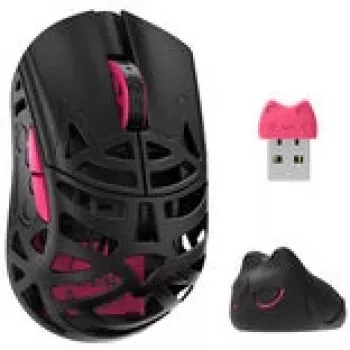 Mouse gaming WLMouse Beast Miao con switch ottici Omron - nero (MIAO-BLACK-O)