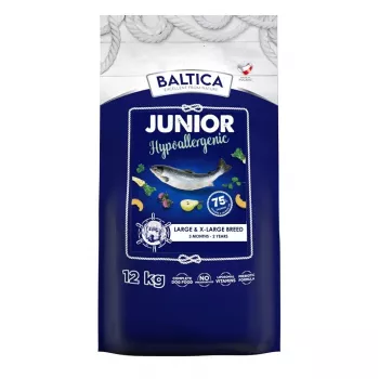 Cibo secco per cani BALTICA EXCELLENT Junior Salmon Ipoallergenico taglia L/XL 12 kg