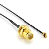 Cavo coassiale MikroTik ACSMAUFL connettore femmina SMA dritto 1 m nero