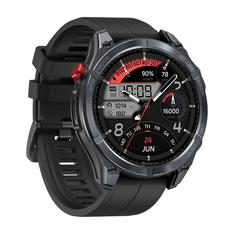 Smartwatch Zeblaze Stratos 4 nero