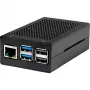 Joy-IT RB-AlucaseP5-01B case per SBC Raspberry Pi alluminio nero (RB-AlucaseP5-01B)