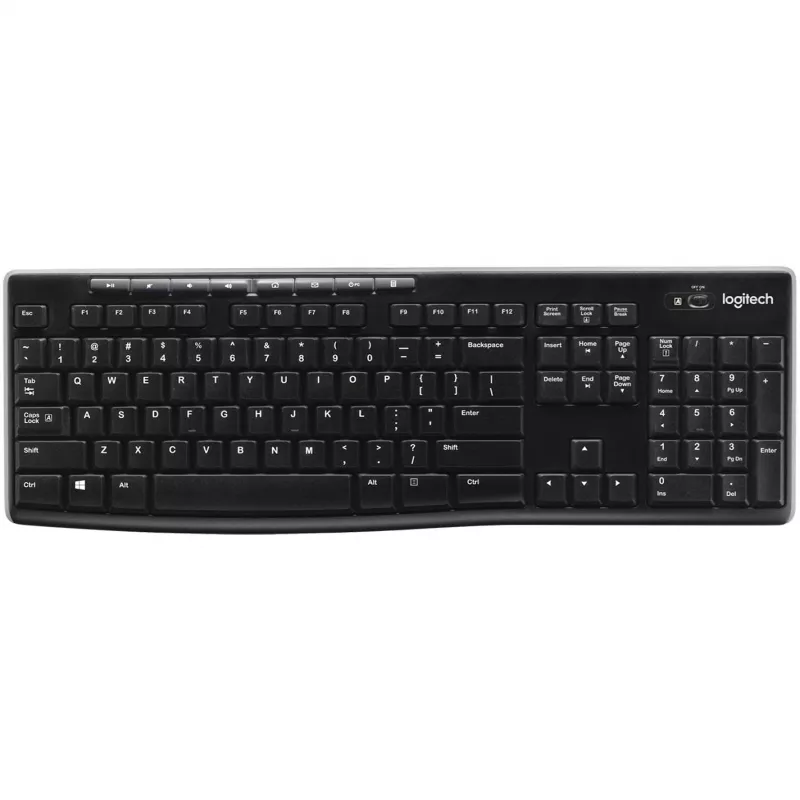 Logitech Wireless tastiera K270 – tastiera – wireless