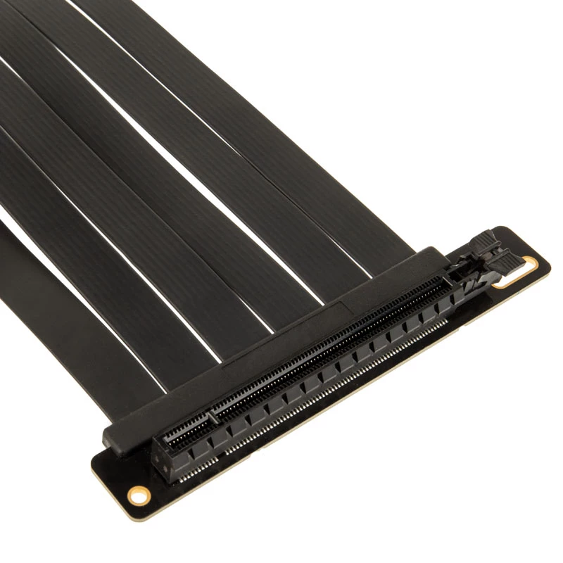 Cavo riser Kolink PCI Express 5.0 x16 su x16, 90 gradi, nero – 30 cm