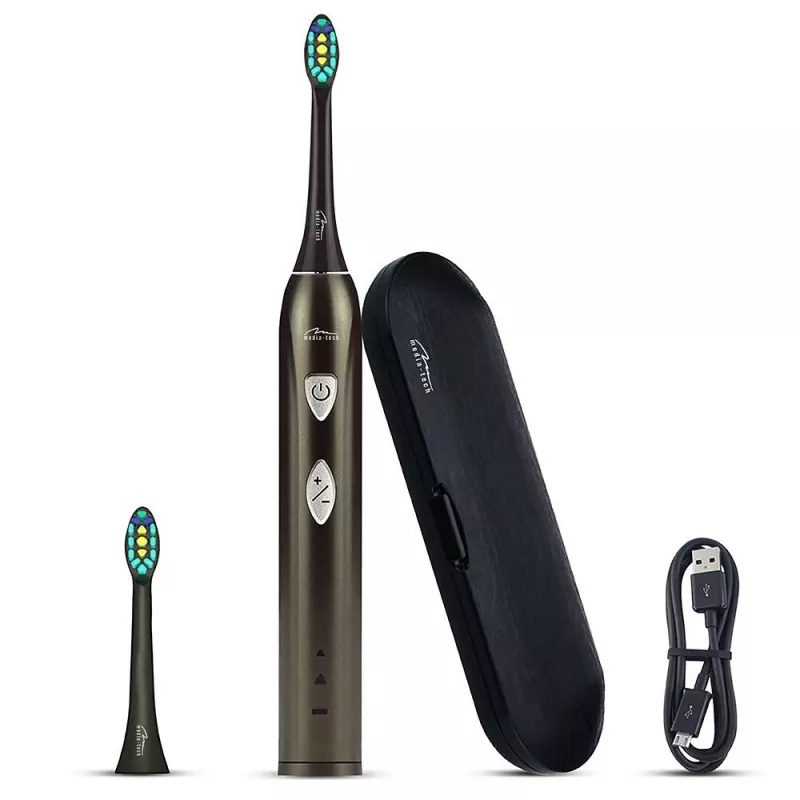 Spazzolino Media-Tech SONIC WAVECLEAN adulti marrone