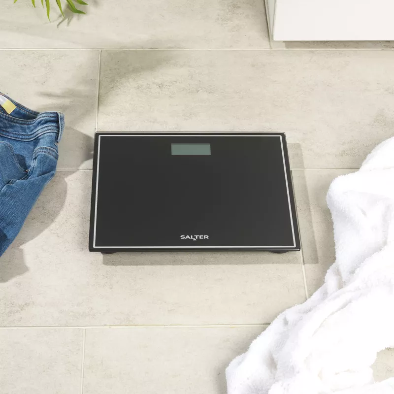 Bilancia pesapersone elettronica compatta Salter 9207 BCFEU12 - nero