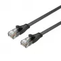 Unitek C1811GBK Cavo Ethernet piatto Cat6 UTP, 3 m, nero