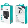 Caricabatterie USB usams USA001629 25W 1×USB-C + 1×USB-A ricarica rapida